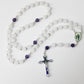 Amethyst & White Rosary
