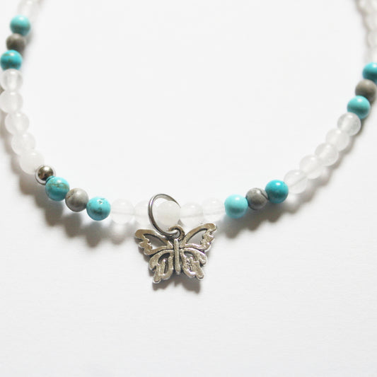 Butterfly Dangle Anklet