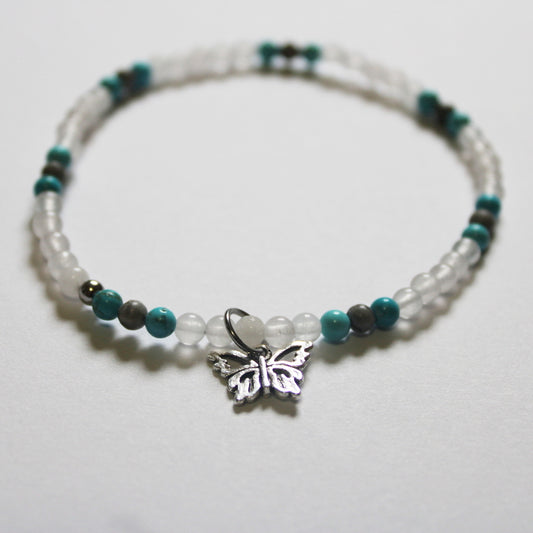 Butterfly Dangle Anklet