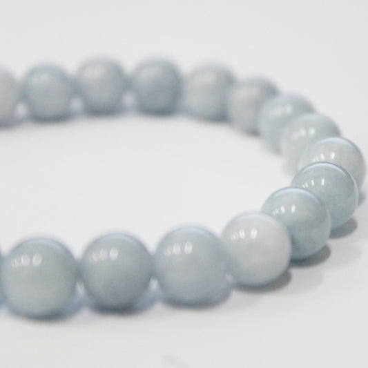 Aquamarine Heart Bracelet