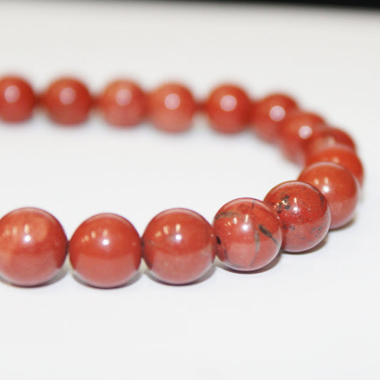 Red Jasper Heart Bracelet